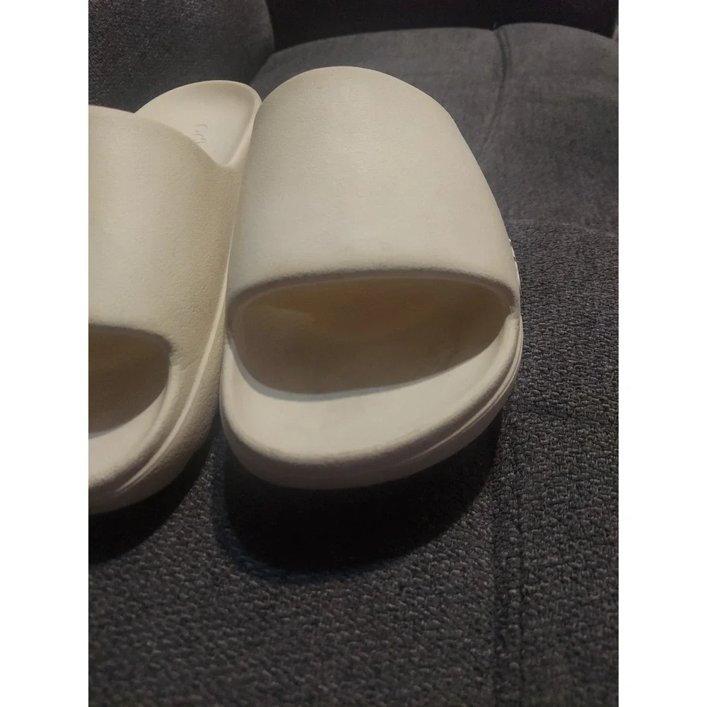 Adidas Adilette Lumia White Mens 8 Womens 9 Slip On Slides Sandals JP9578 Summer